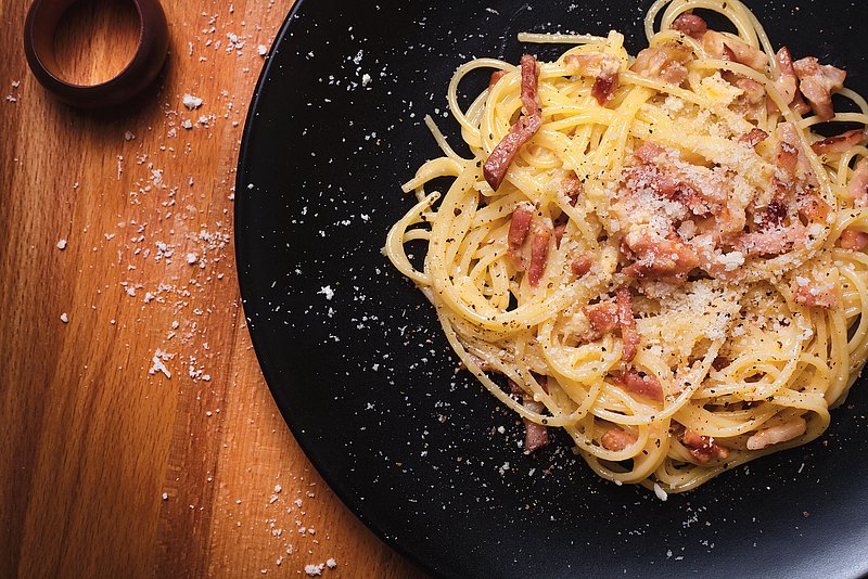 Italien: Spaghetti Carbonara